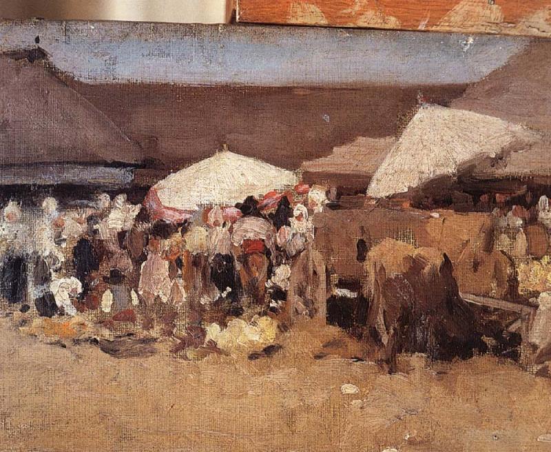 The Fair, Nicolae Grigorescu